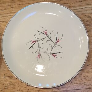 Salem China Simplicity (Serenade) Pink  Dinner plates (2)